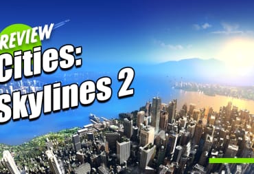 Cities Skylines 2 Key Art Preview Hero Image Showing a Beautiful City