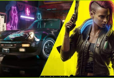 Cyberpunk 2077 Porshe 911 Turbo Cabriolet and V Artwork.jpg