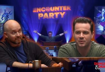 Ned Donovan and Brian David Judkins from Encounter Party across their new set