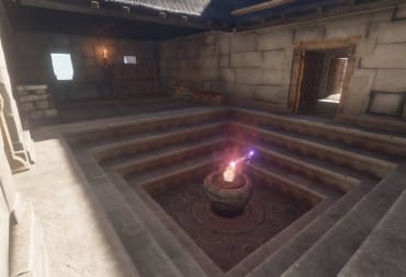 Enshrouded Flame Upgrade Guide - Cover Image Flame Altar in the Middle of a Building