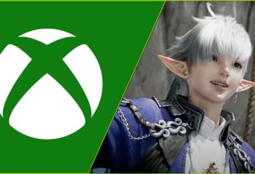 Final Fantasy XIV Alphinaud and Xbox Logo