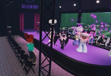 Metaverse fashion show in Roblox