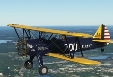 Boeing-Stearman Model 75 in Microsoft Flight Simulator