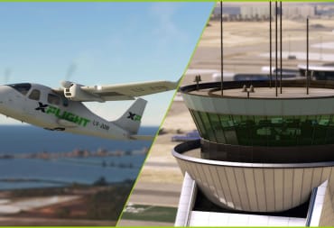 Abu Dhabi Airport and Tecnam P2006T for Microsoft Flight Simulator