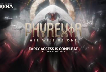 Elesh Norn Proclaiming the end of the Magic Arena Early Access for Phyrexia All Will Be One