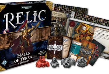 Relic Halls of Terra Expansions Covert Art and Contents 