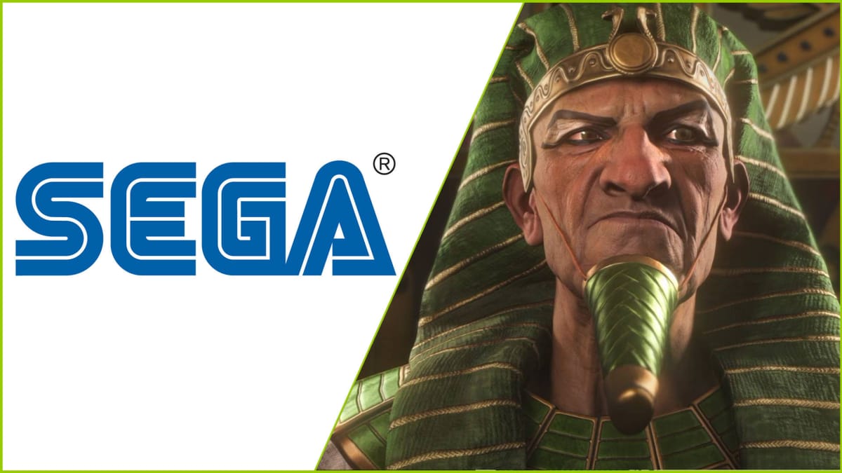 Sega Logo and Total War: Pharaoh