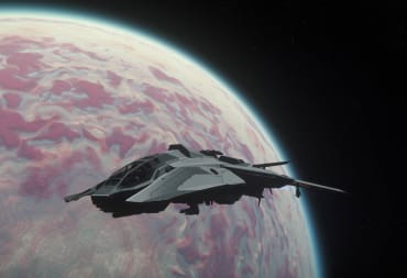 A F8C Lightning in Star Citizen