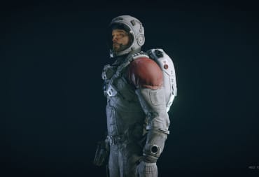 Image of the best spacesuit in starfield, the Mark 1