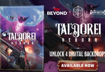 A promo screenshot of Tal'Dorei Reborn coming to the platform D&D Beyond