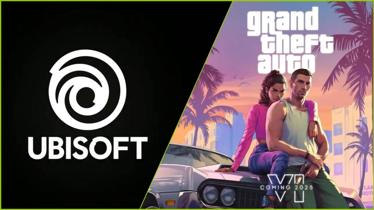 Ubisoft Logo and Grand Theft Auto 6