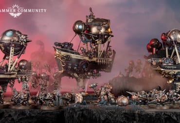 An image of the Kharadron Overlords miniatures for Warhammer Age of Sigmar