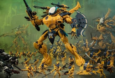 Screenshot of an Aeldari army from Warhammer 40k 10th Edition