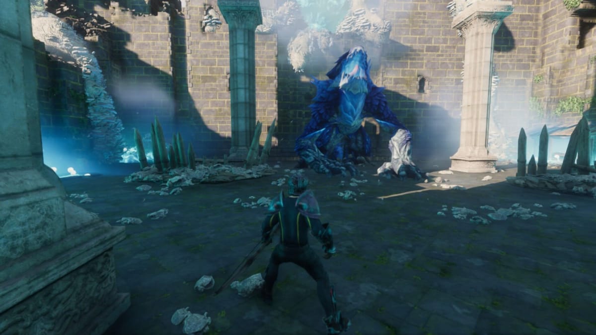 Image of the Miniboss Wispwyvern in Enshrouded